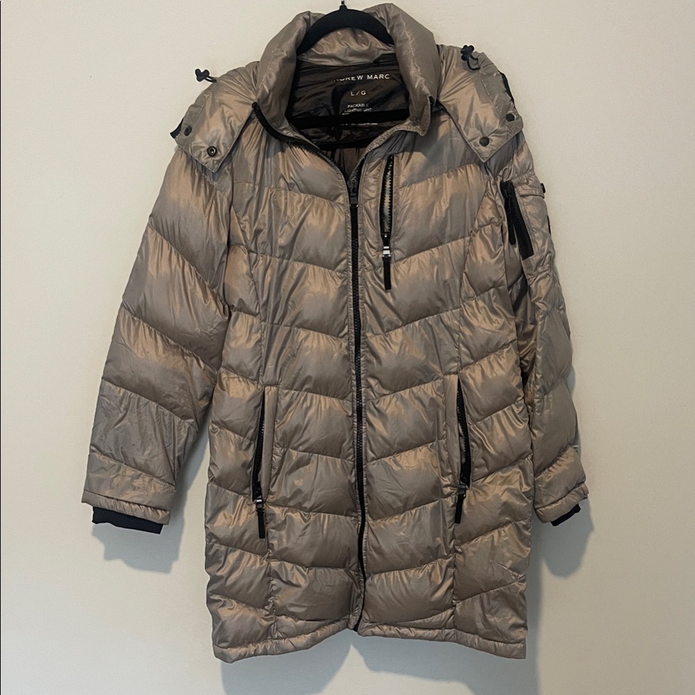 Andrew Marc Tan Puffer Jacket